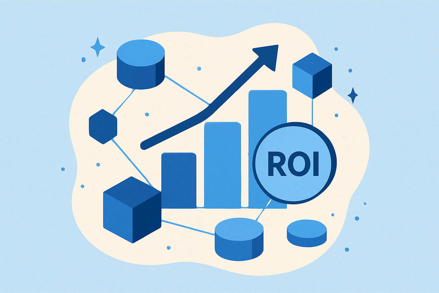Rfp Ai Agent Roi Business Impact Illustration