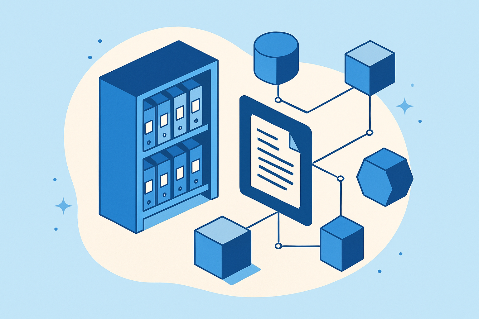 What Is An Rfp Content Library Illustration